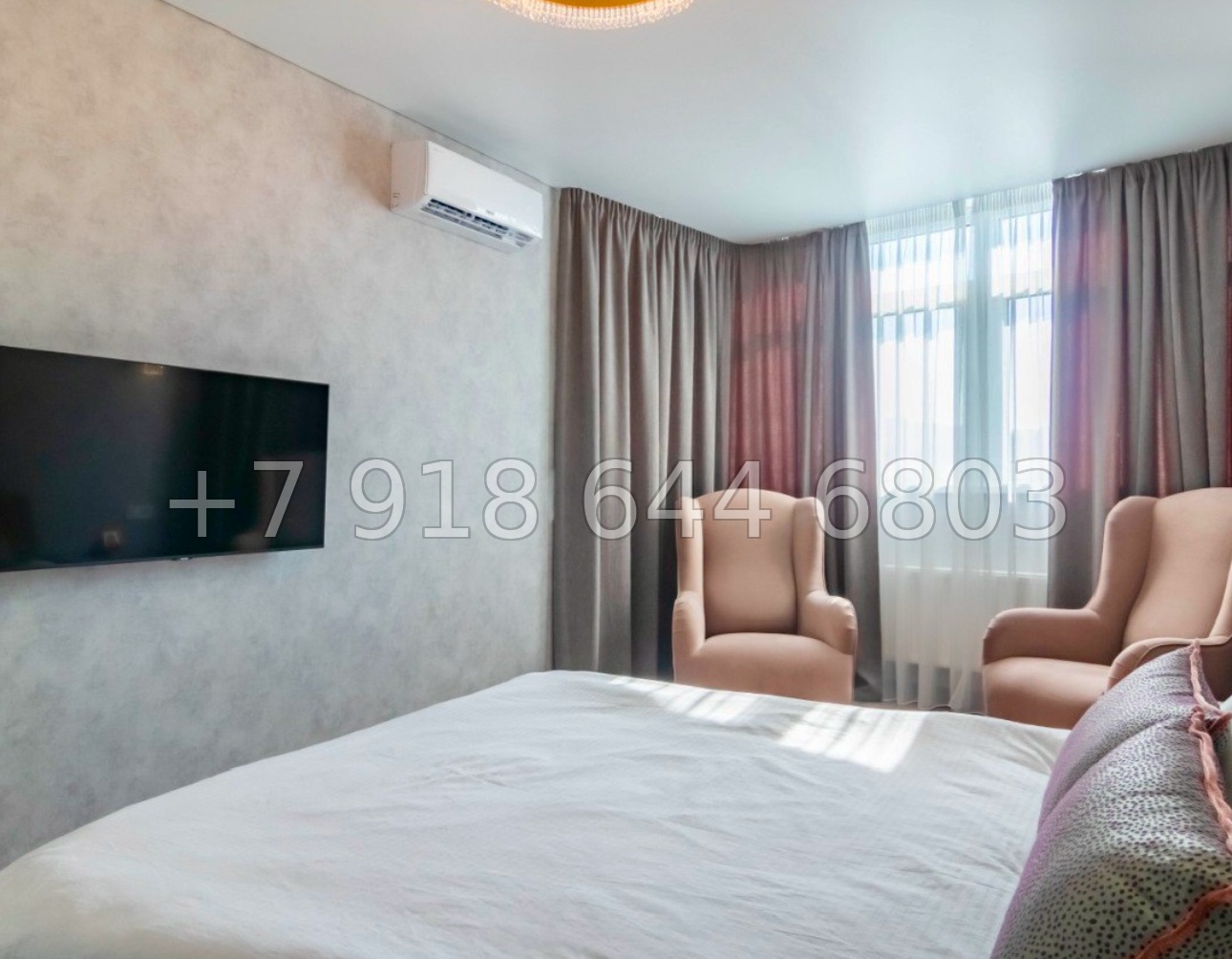 № 14 е. Трёхкомнатная Квартира в центре города Сочи ЖК Огни Сочи  - миниатюра 17