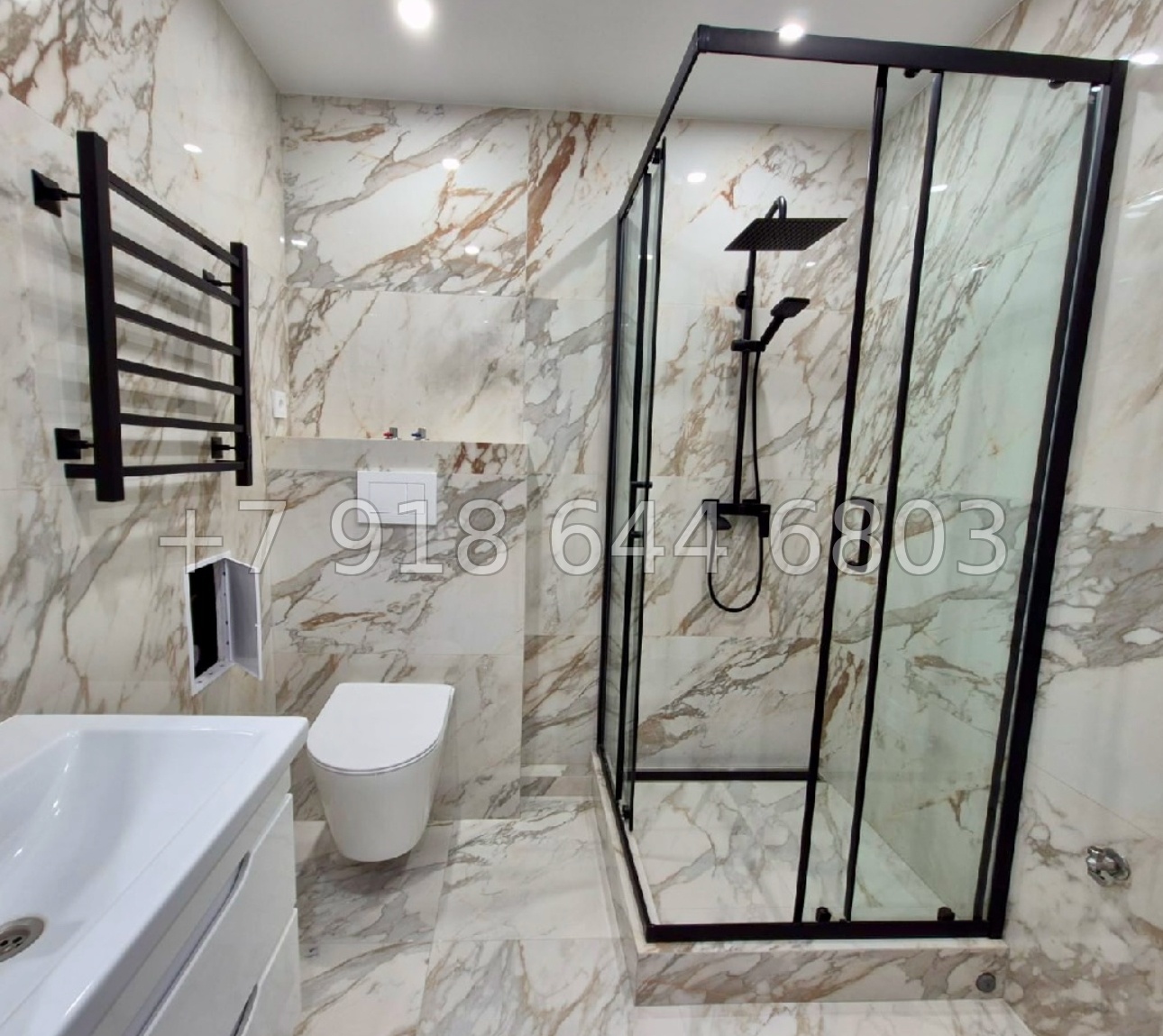 № 96р. Квартира с ремонтом. Без мебели. ЖК Министерские озера Сочи  - миниатюра 1