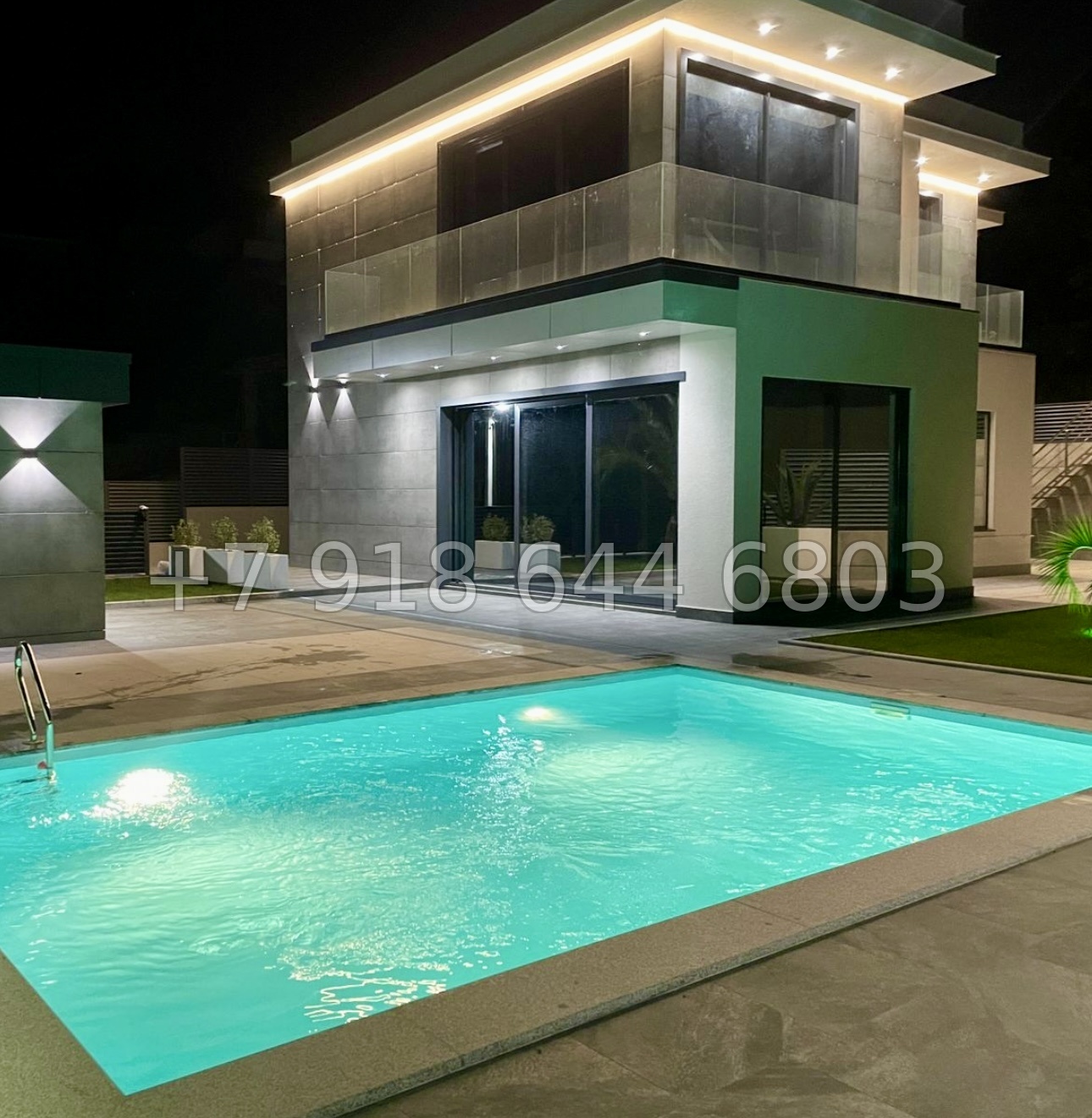 № 48 Б. Дом с бассейном в Адлере  - миниатюра 20