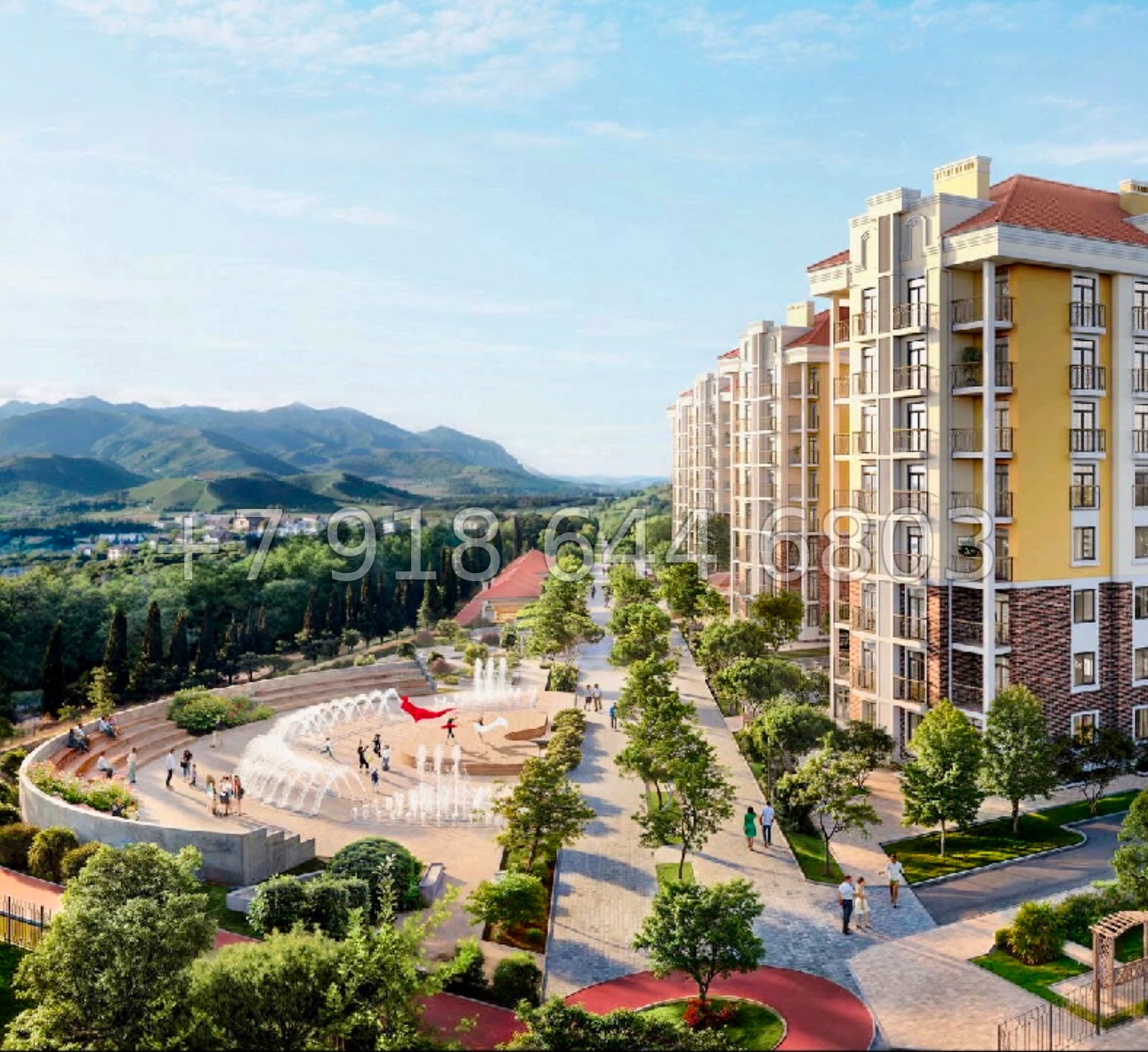 № 44 ю. ЖК Италика Судак  - миниатюра 19