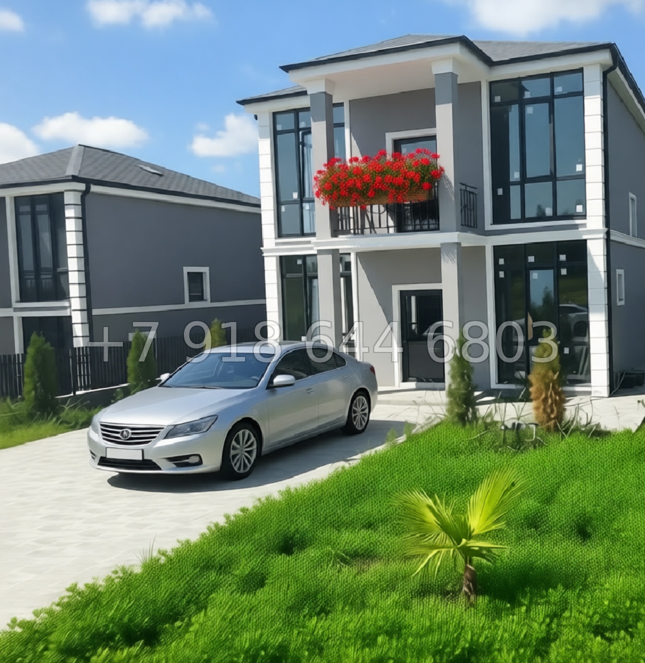 № 115 А. Дом с бассейном в Адлере  - миниатюра 1