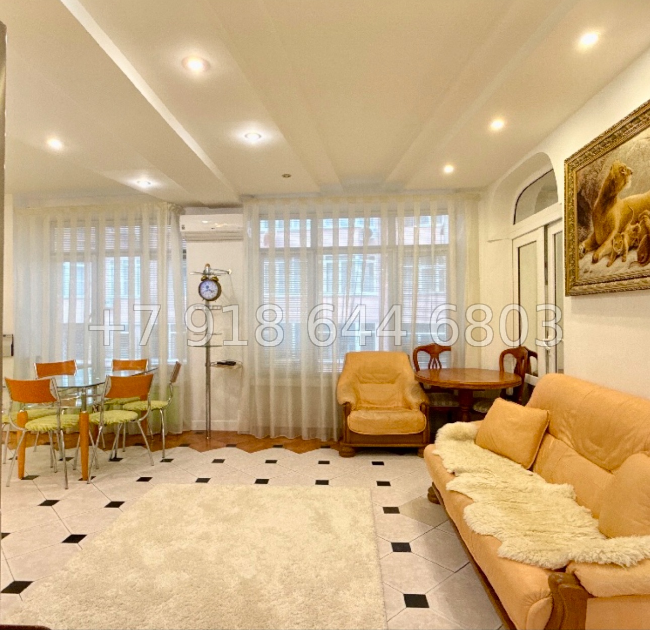 № 424 р. Большая двухкомнатная квартира в Сочи  - миниатюра 10