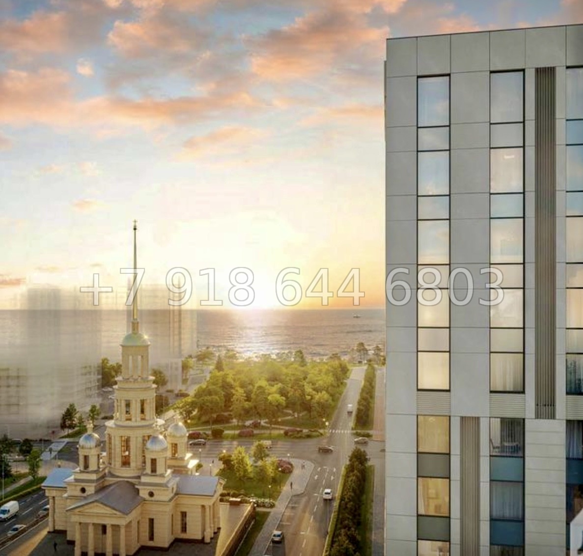 № 123 в. Метро Приморская. Метро Горный Институт. ЖК Бульвар Грина. Санкт Петербург  - миниатюра 1