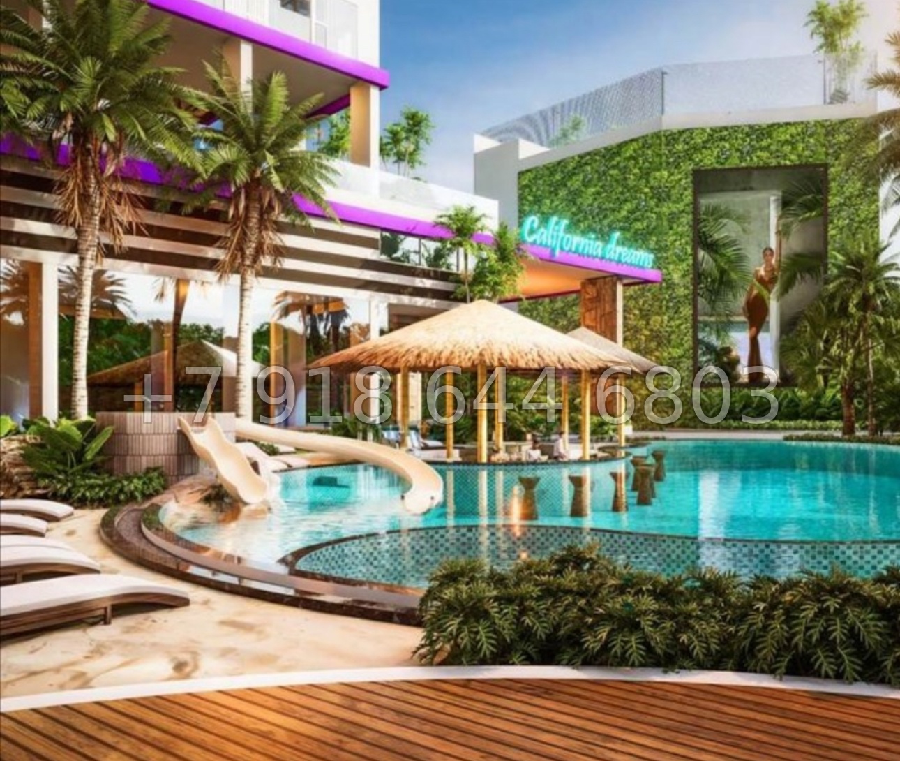 № 12. The Riviera Santa Monica Riviera Group Джомтьен пляж р-н - миниатюра 4