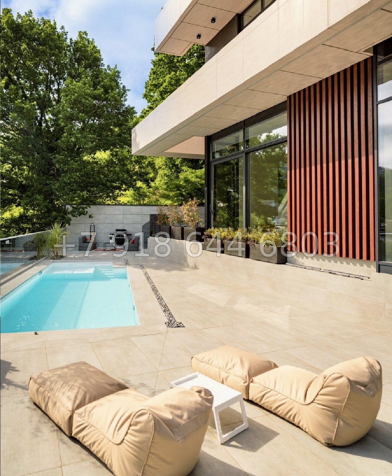 № 40 м. Дом с бассейном по дороге на Красную Поляну  - миниатюра 6