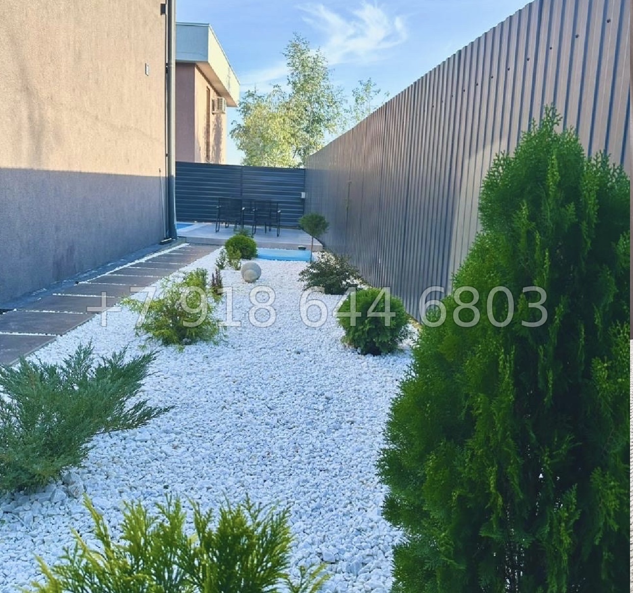 № 184 Б. Дом с бассейном в Адлере  - миниатюра 9