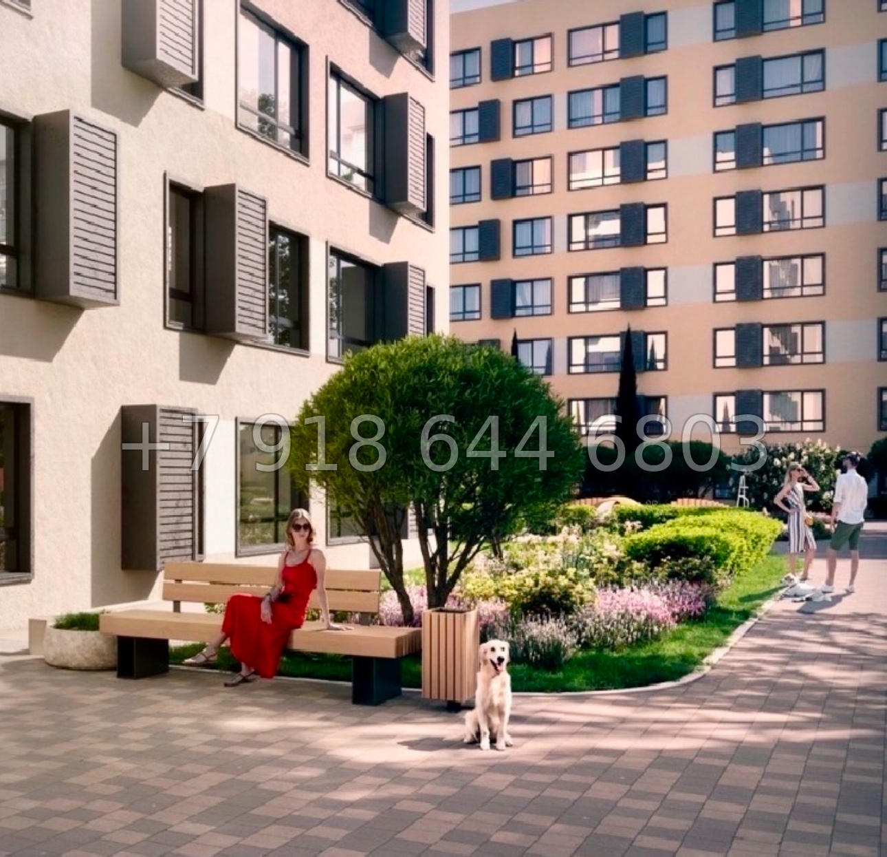 № 38 ю. ЖК Сезоны Евпатория  - миниатюра 1