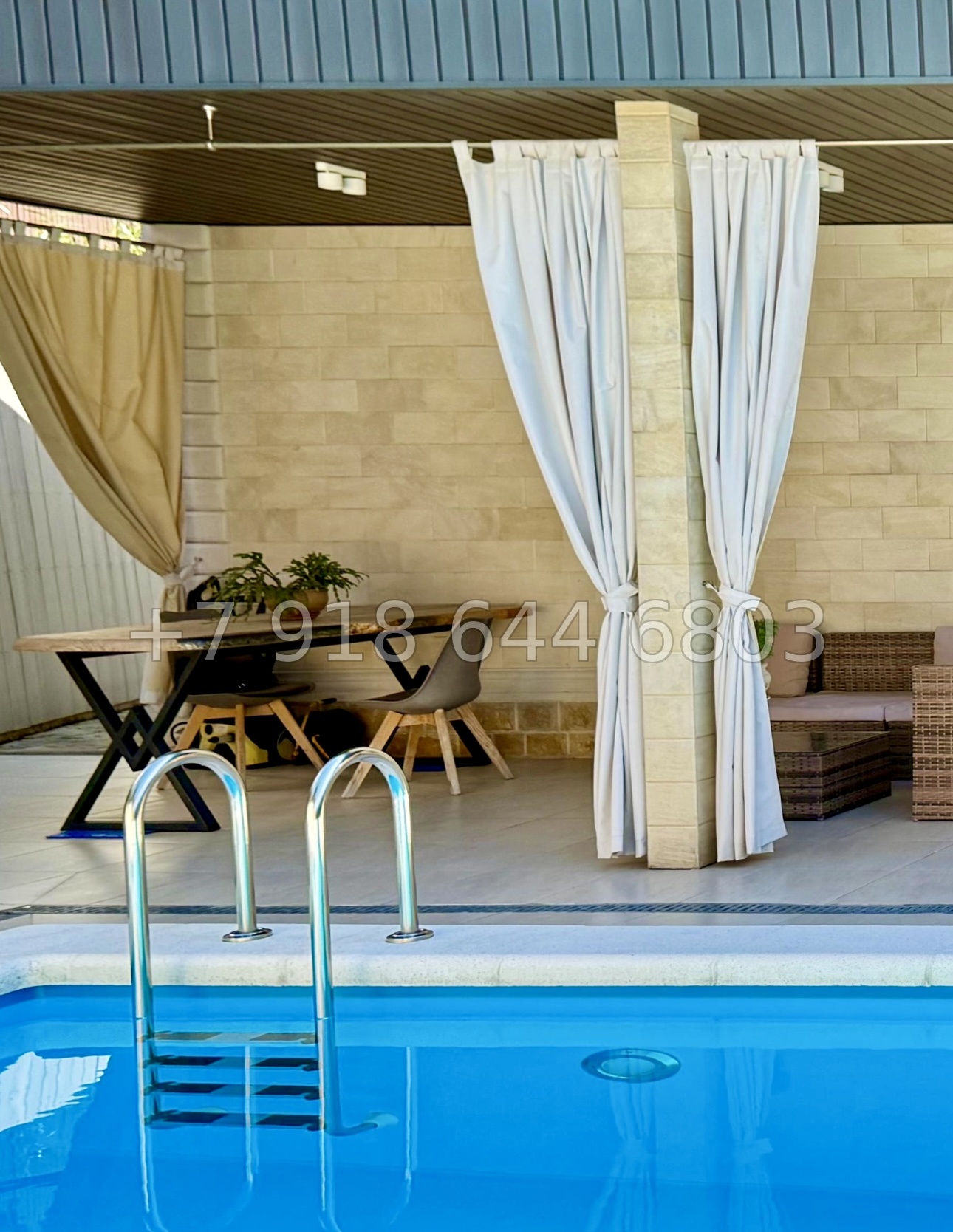 № 2 В. Дом с бассейном в Адлере  - миниатюра 17