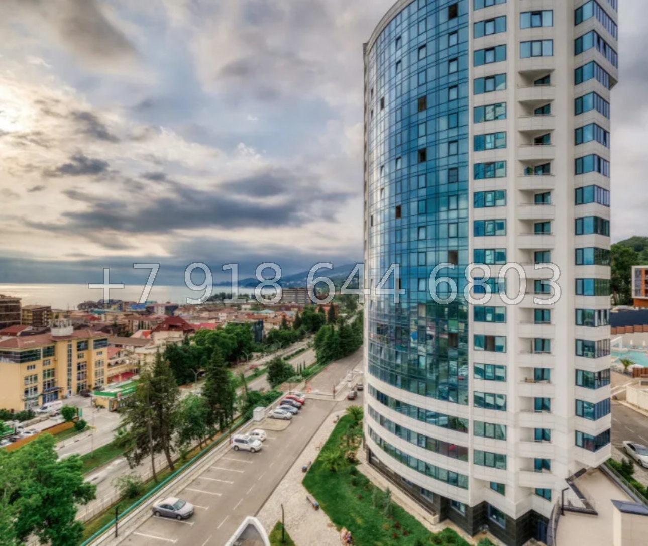 № 307 р. Квартира с видом на море Морская Симфония Адлер  - миниатюра 13