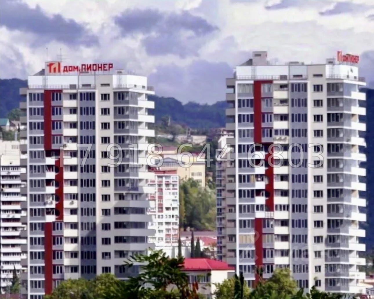 № 95р. Квартира в центре Сочи. Ровная местность. ЖК Пионер Сочи  - миниатюра 41