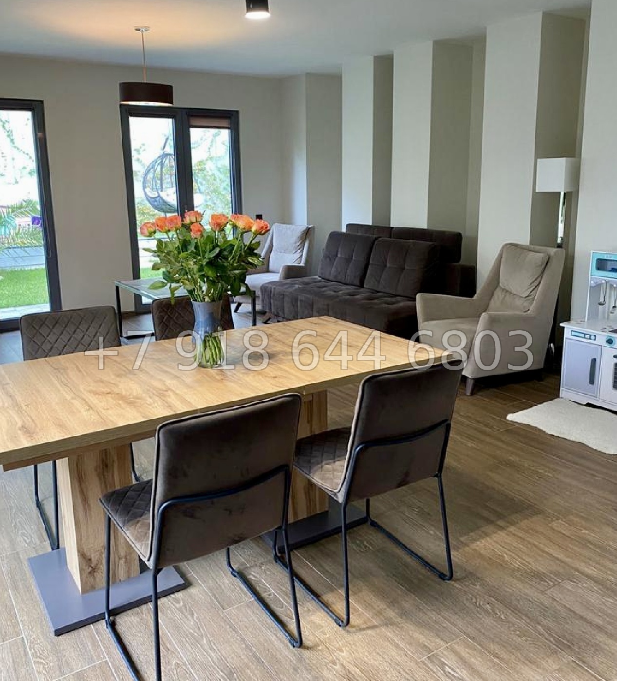 № 205 Б. Дом с бассейном и с ремонтом в Сочи  - миниатюра 6