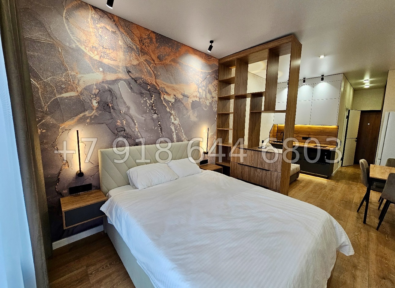 № 139 р. Квартира с хорошим ремонтом в ЖК Аллея Парк Сочи Дагомыс  - миниатюра 2