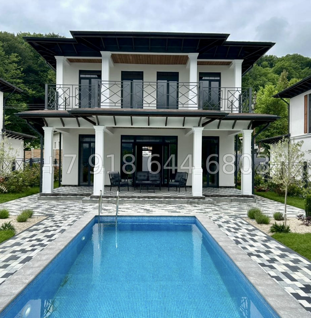 № 32 Б. Три дома с роскошными видами в Сочи  - миниатюра 8