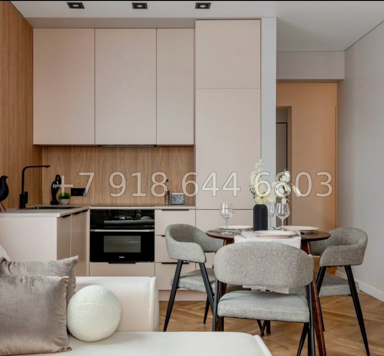 № 54 р. Трёхкомнатная Роскошная квартира в центре Сочи ЖК Альпийский квартал  - миниатюра 15