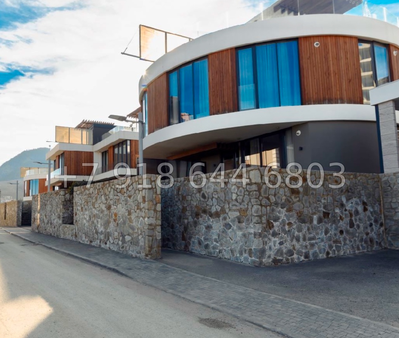 № 4 н. Дом в Алуште в коттеджном посёлке. Круглые дома - миниатюра 2