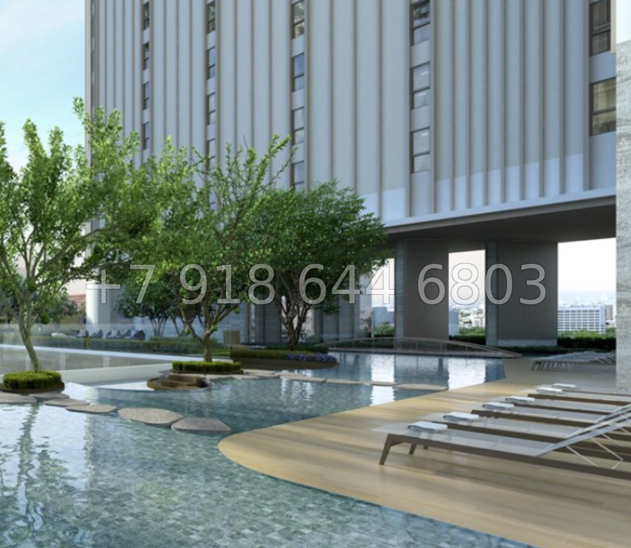 № 10. SKYPARK LUCEAN JOMTIEN PATTAYA Lunique Real Estate Co., Itd Джомтьен пляж район - миниатюра 23