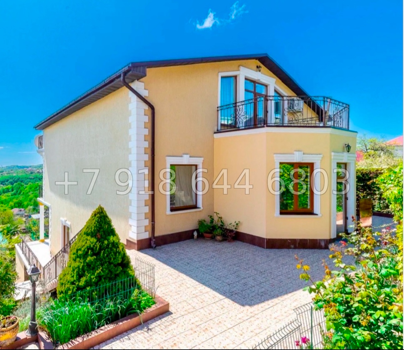 № 31 в. Три дома с бассейном. Один для прислуги. Дом с видом на море в Сочи  - миниатюра 3