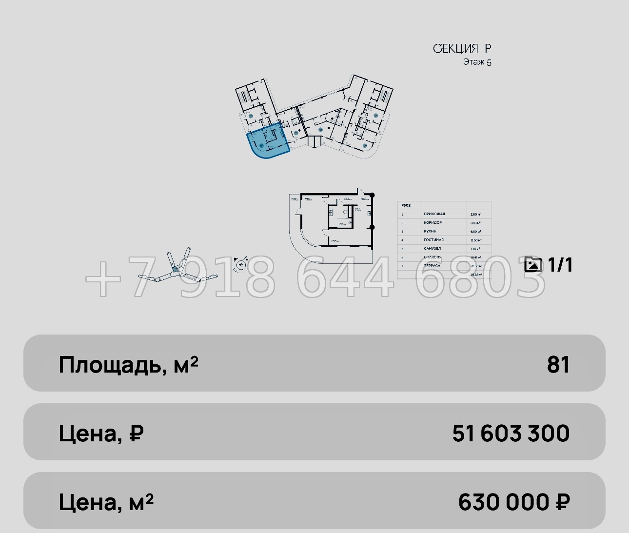 № 13 ю. АК Птица апартаменты которые растут постоянно в цене - миниатюра 26