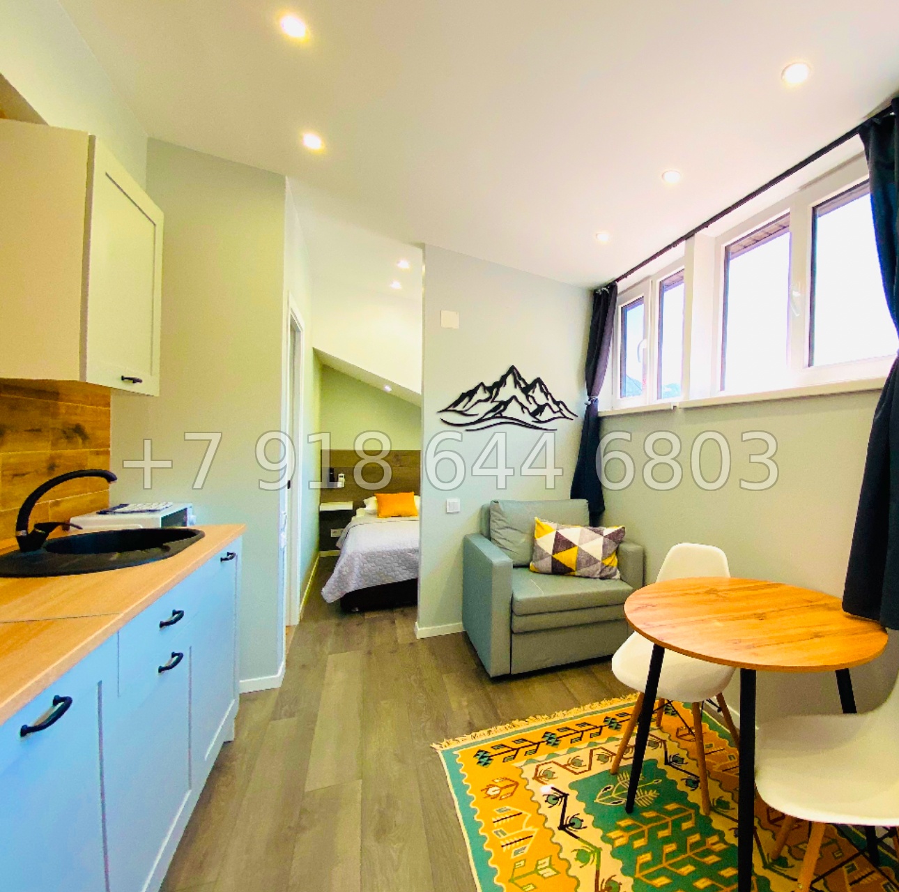 № 39и. Квартира с видом на озеро и горы Красной Поляны  - миниатюра 7