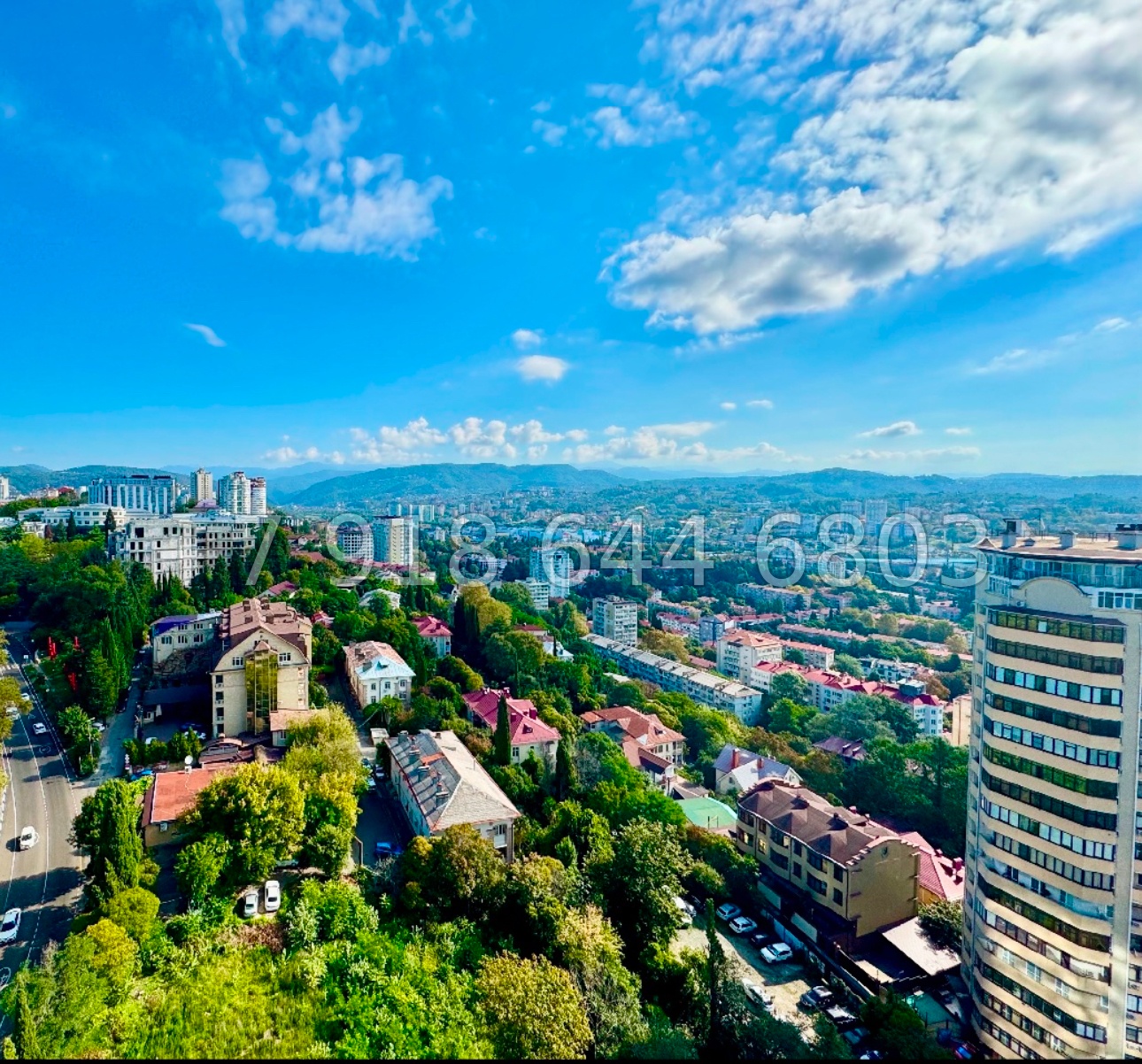 № 415 р. ЖК Виктория Сочи трехкомнатная квартира  - миниатюра 9