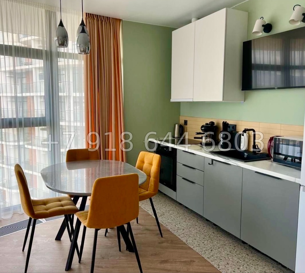 № 33 г. АК Крымская Резиденция Алушта . Двухкомнатные апартаменты  - миниатюра 7