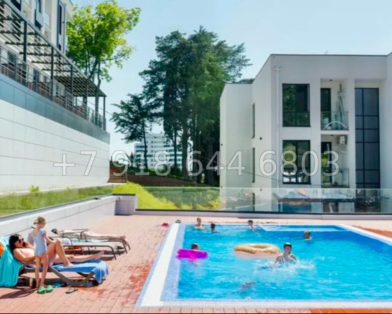 № 38 х. Жилье в Адлере с бассейном ЖК Касабланка  - миниатюра 19