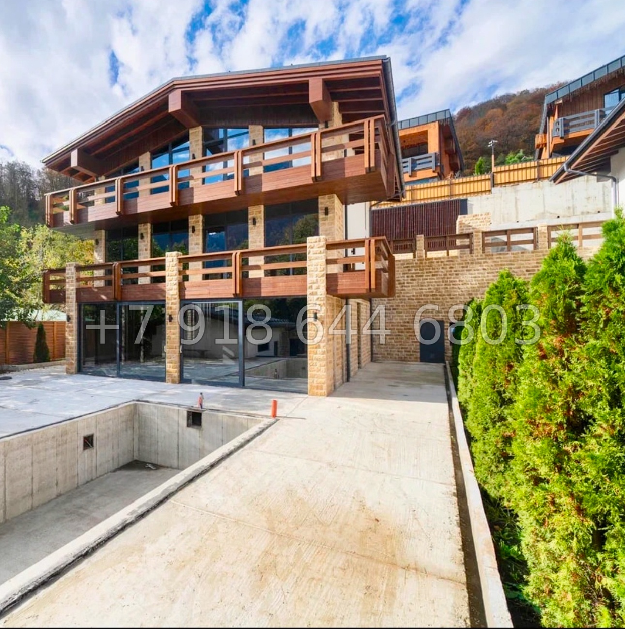 № 52 п. Дом на Красной Поляне с ремонтом  - миниатюра 3