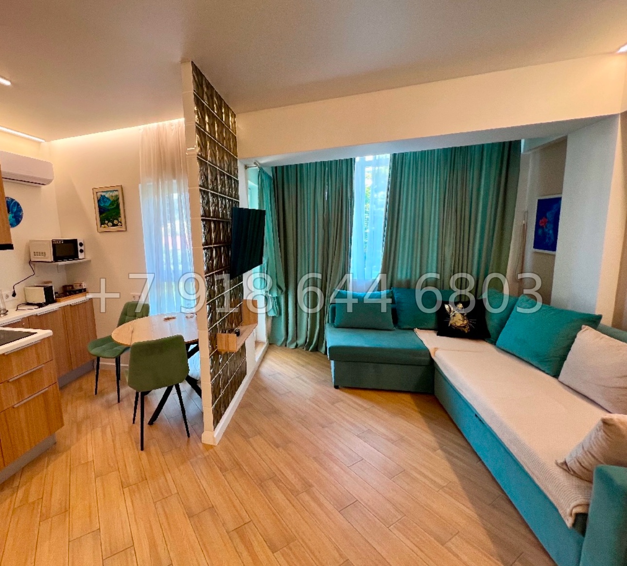 № 97р. Квартира в ЖК Сен-Тропе Сочи Кудепста - миниатюра 6