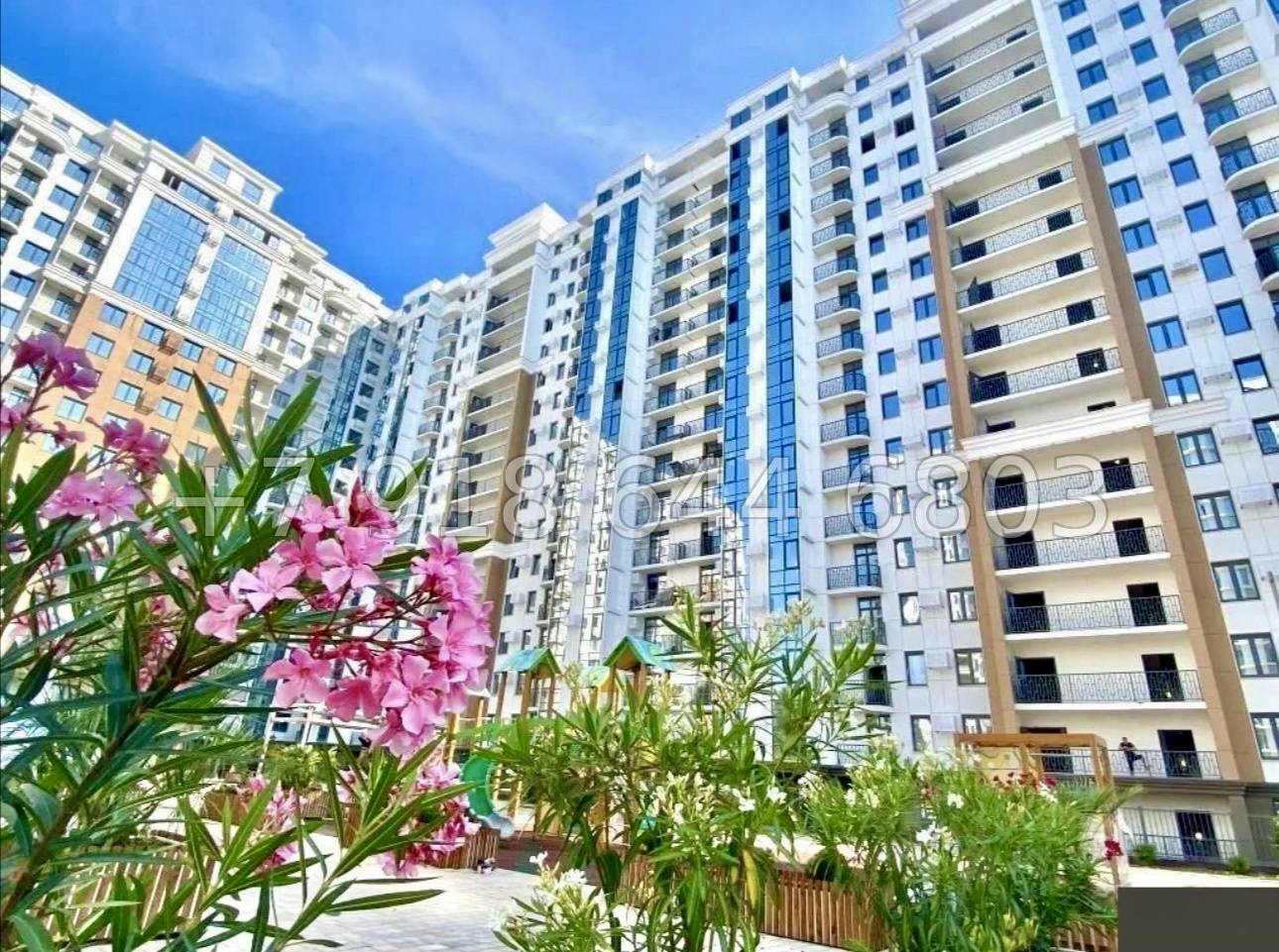 № 54 р. Трёхкомнатная Роскошная квартира в центре Сочи ЖК Альпийский квартал  - миниатюра 30