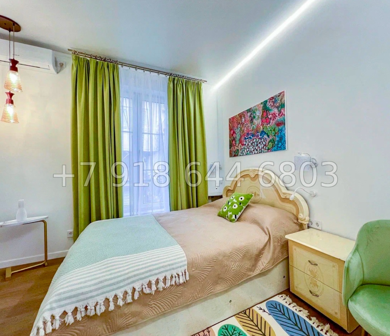 № 158 р. Квартира в центре Сочи с необычным ремонтом  - миниатюра 1