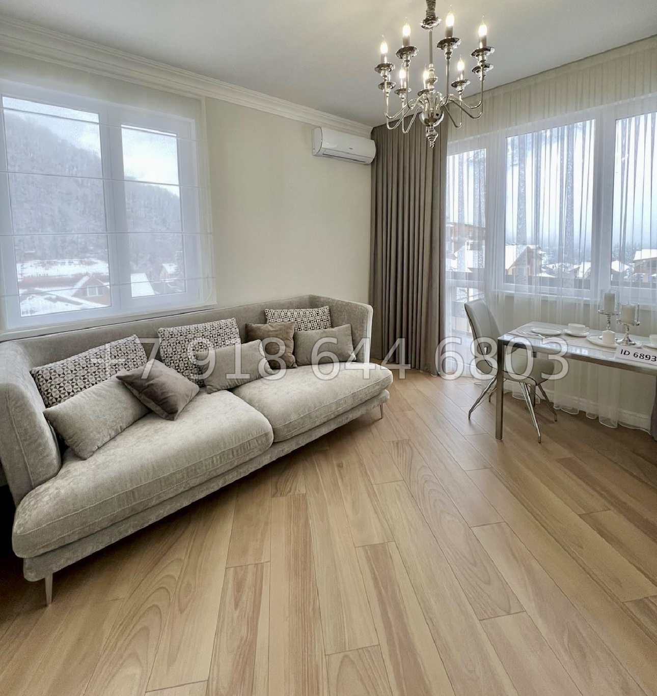 № 28 и. Роскошная квартира с видом на горы Красной Поляны  - миниатюра 12