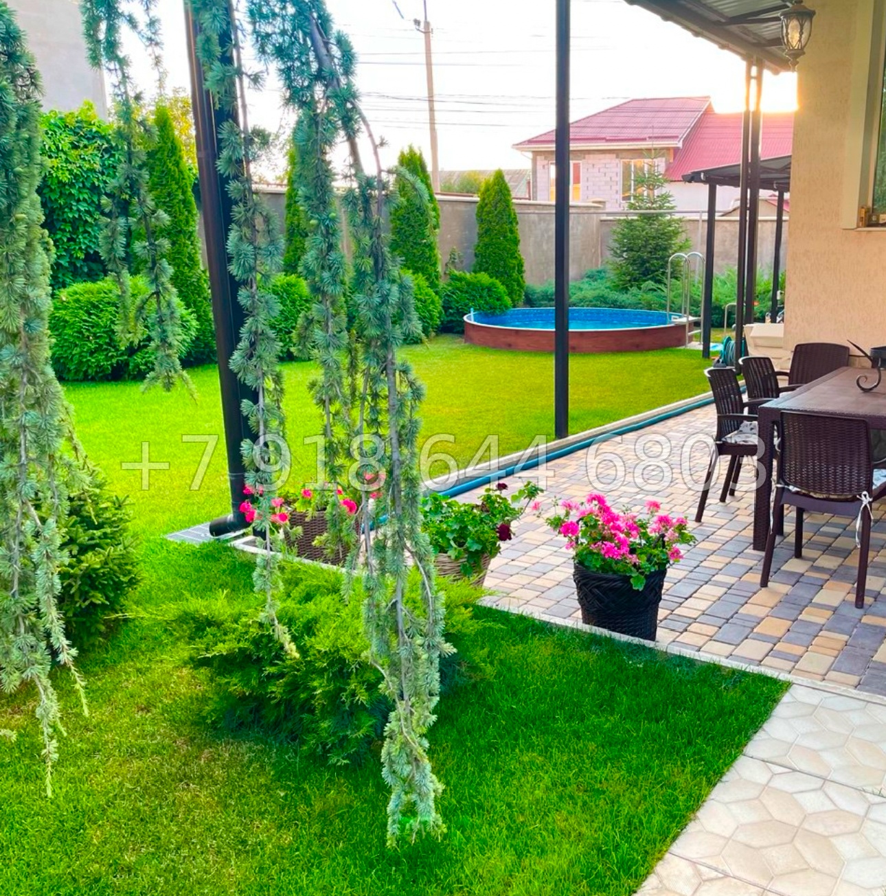 № 13 н. Дом с бассейном в Симферополе  - миниатюра 16