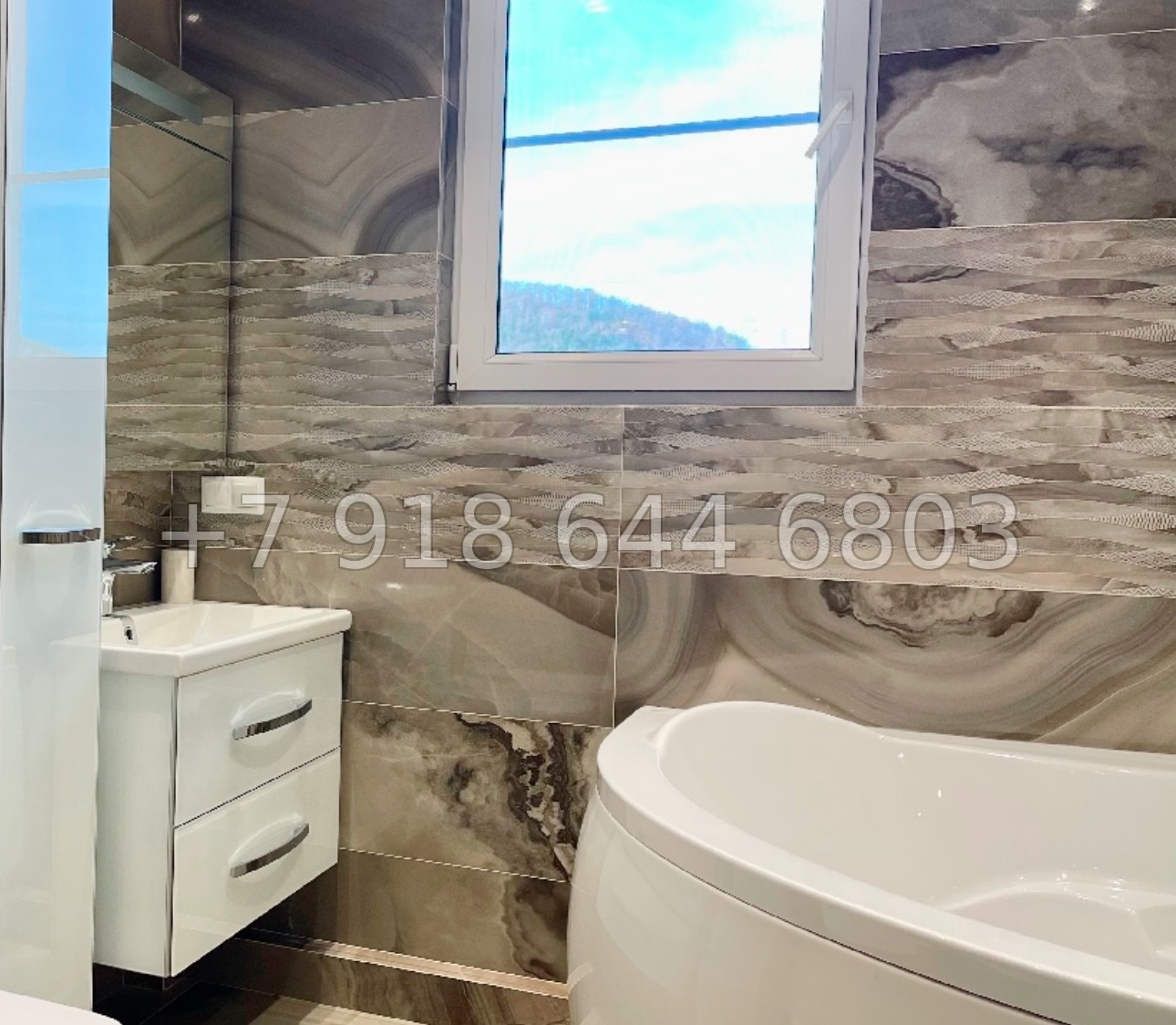 № 265 р. Квартира с видом на море в ЖК Солнечный Дагомыс Сочи  - миниатюра 18