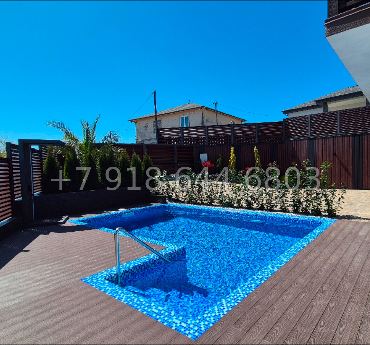 № 247 в. Дом с бассейном в Адлере  - миниатюра 13