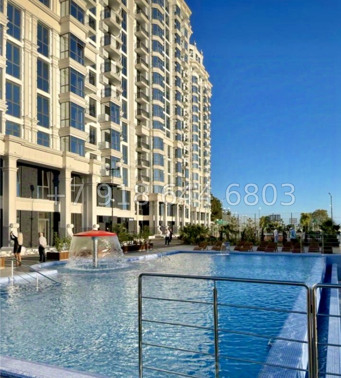 № 419 р. Квартира с бассейном в ЖК Меркато Сочи  - миниатюра 23