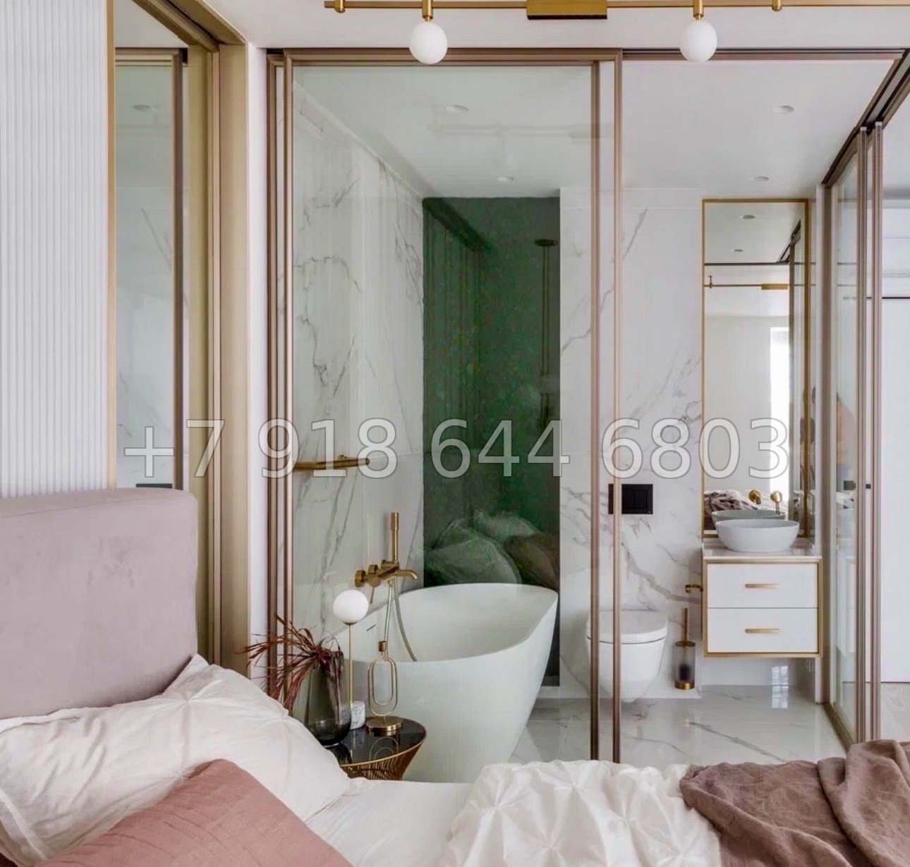 № 15е. Трёхкомнатная квартира в центре города Сочи на улице Роз. ЖК Роз Дель Мар - миниатюра 23