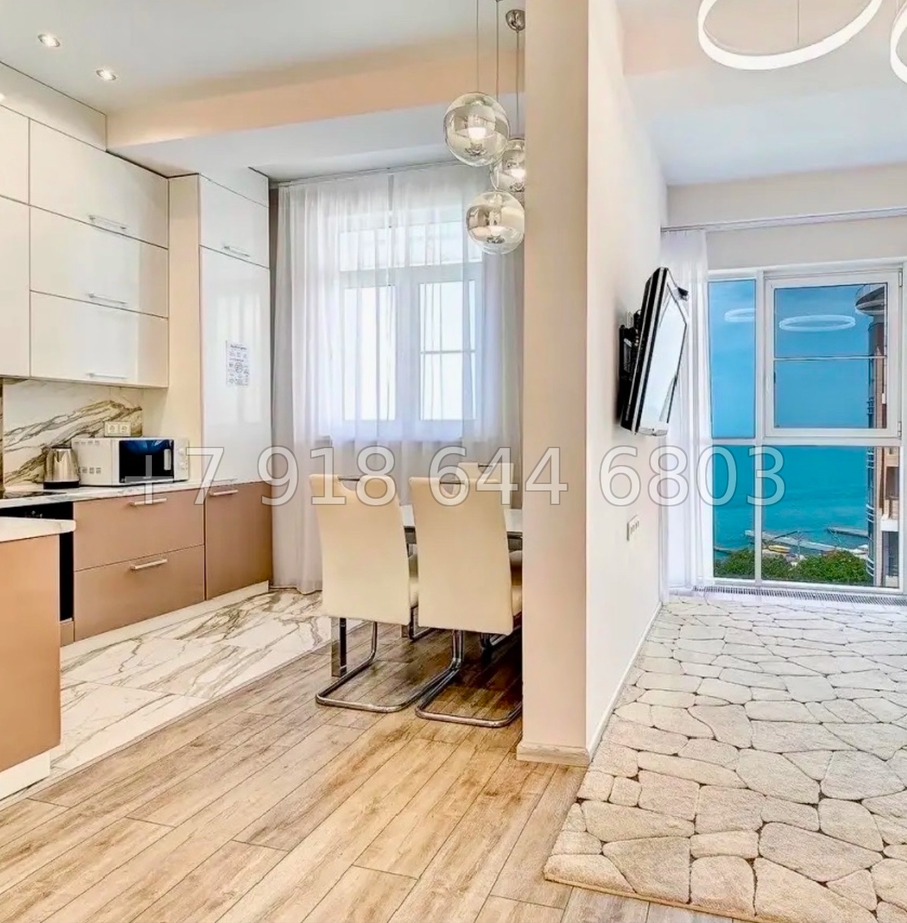 № 277 р. До моря 100 метров. Квартира в Сочи ЖК Посейдон  - миниатюра 7