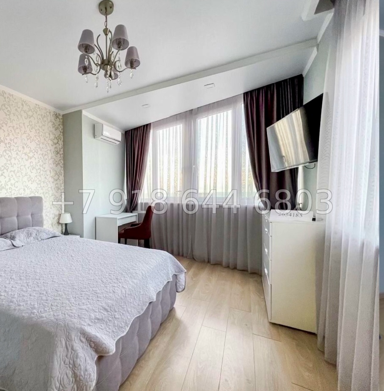 № 186 р. Элитная квартира в Адлере  - миниатюра 4