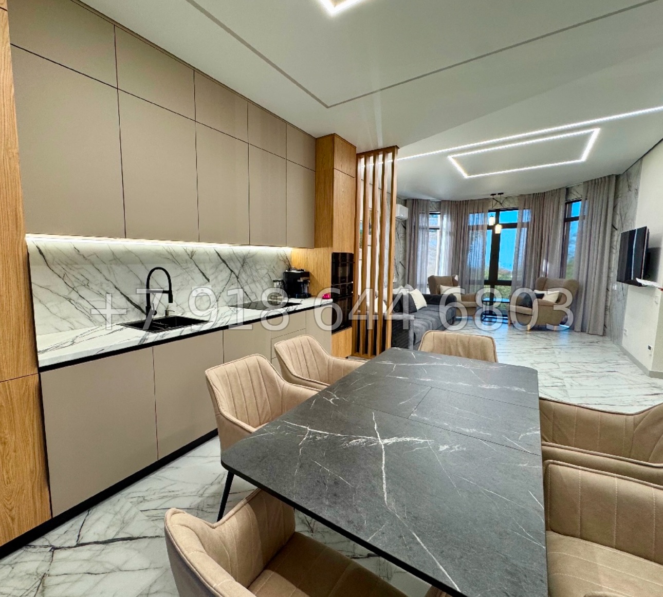 № 108 В. Дом с ремонтом и бассейном в Адлере  - миниатюра 3