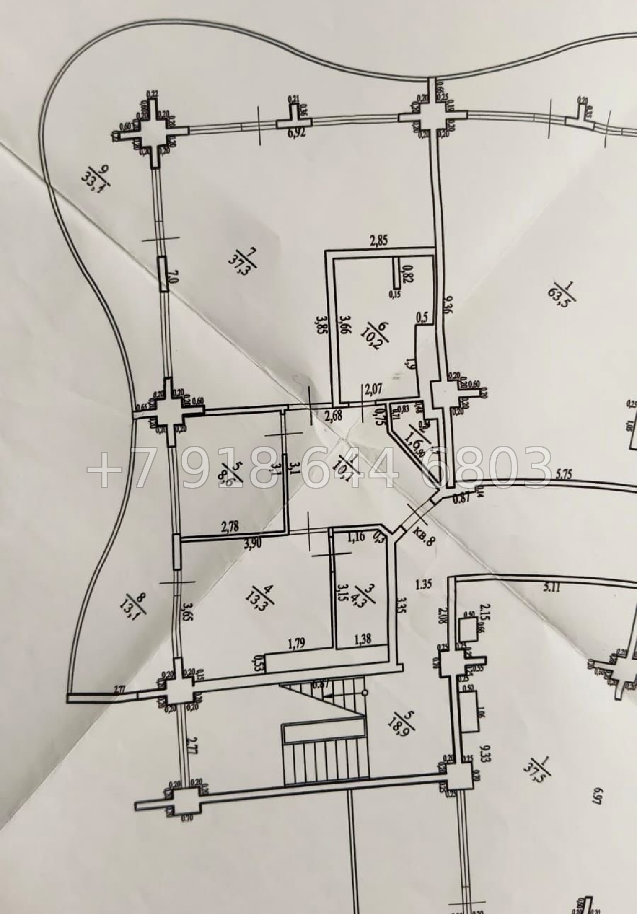 № 54 е. Квартира у моря . Район Золотого Треугольника Сочи  - миниатюра 44