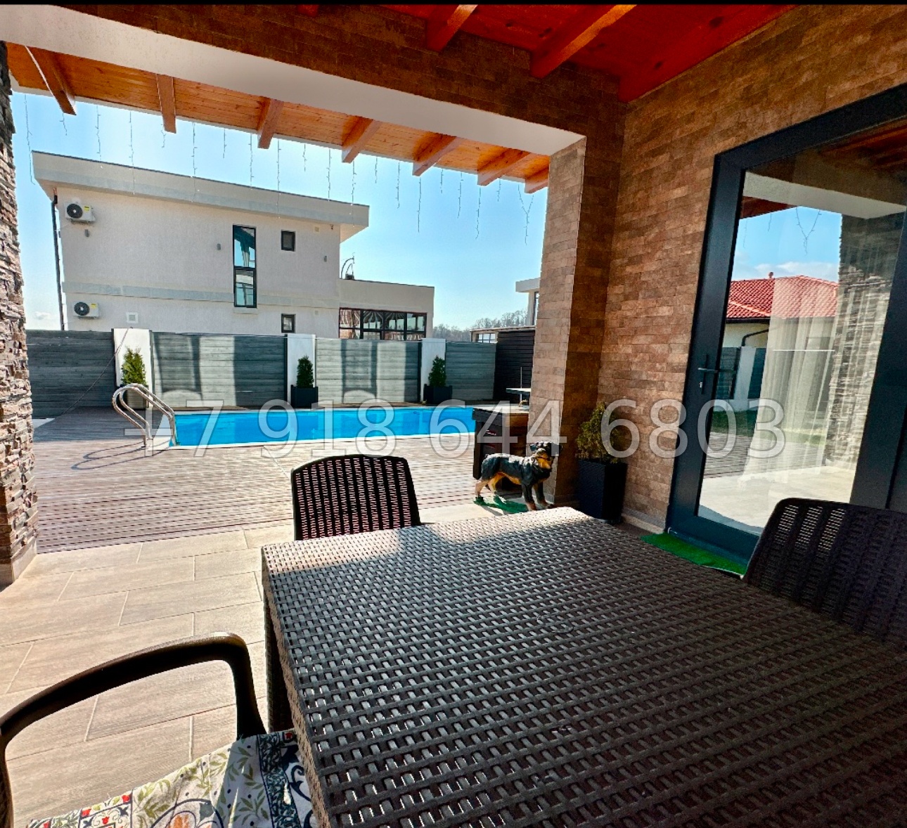 № 221 Б. Дом с бассейном в Сочи Каштаны  - миниатюра 29