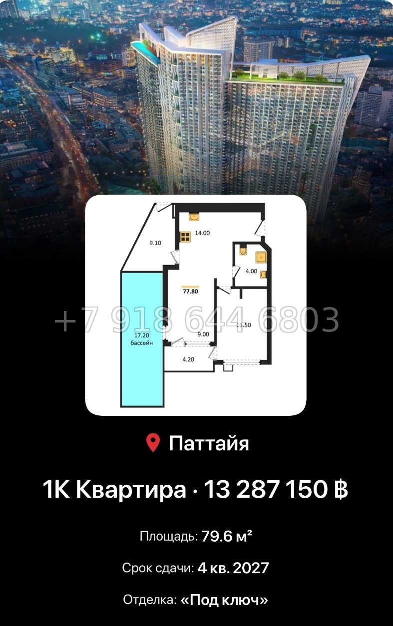 № 3. Copacabana Coral Reef . Copacabana Group Джомтьен пляж район  - миниатюра 35
