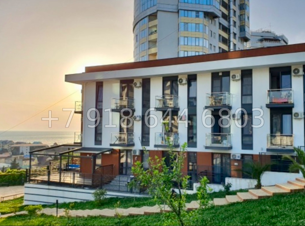 № 38 х. Жилье в Адлере с бассейном ЖК Касабланка  - миниатюра 23