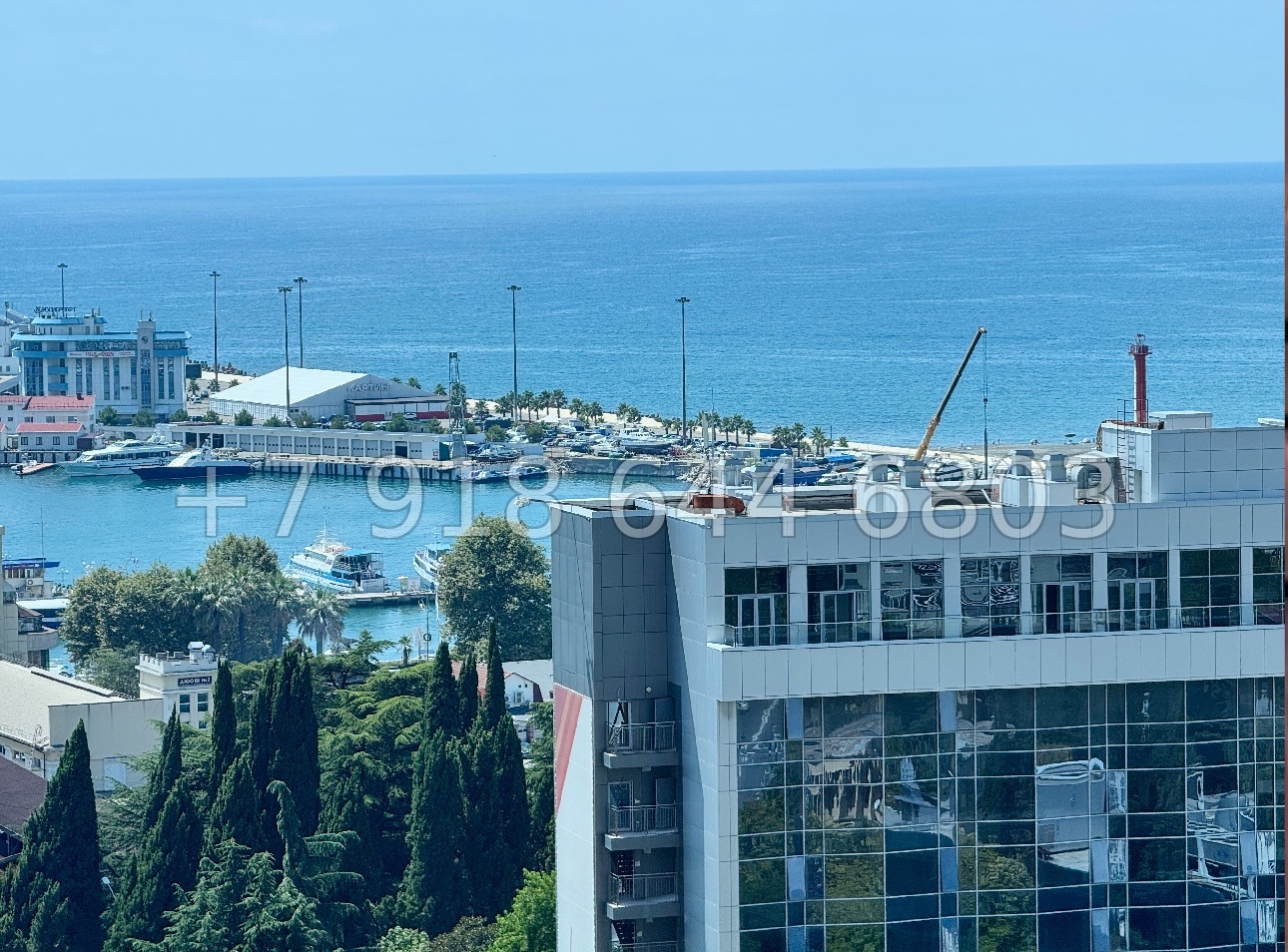 № 554 р. Квартира в центре Сочи с видом на море  - миниатюра 26