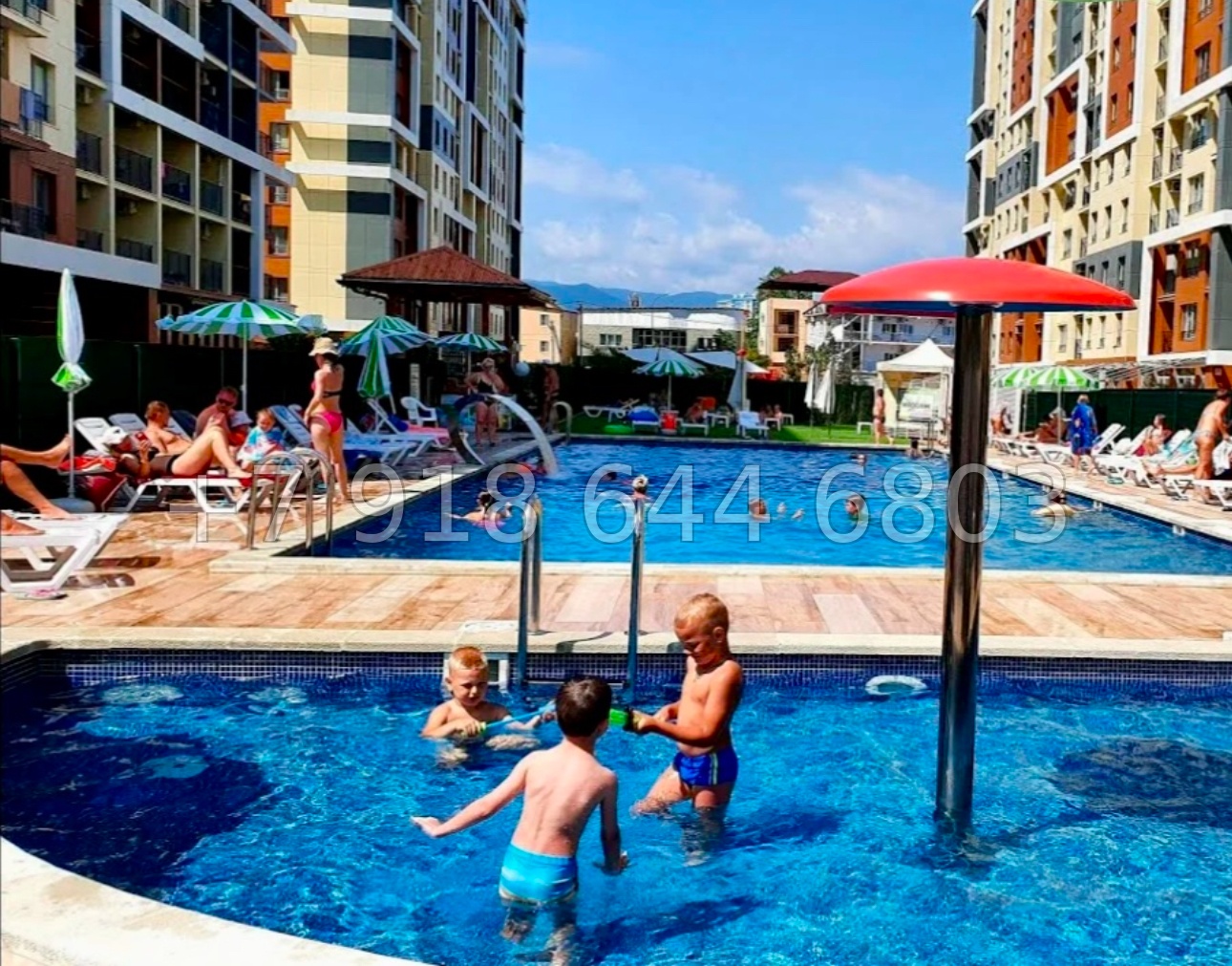 № 160 р. Квартира с видом на море в ЖК Каравелла Португалии Сочи  - миниатюра 2