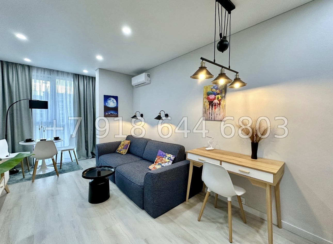 № 44п. Квартира в Сочи с прекрасным ремонтом в ЖК Сочи Парк  - миниатюра 12