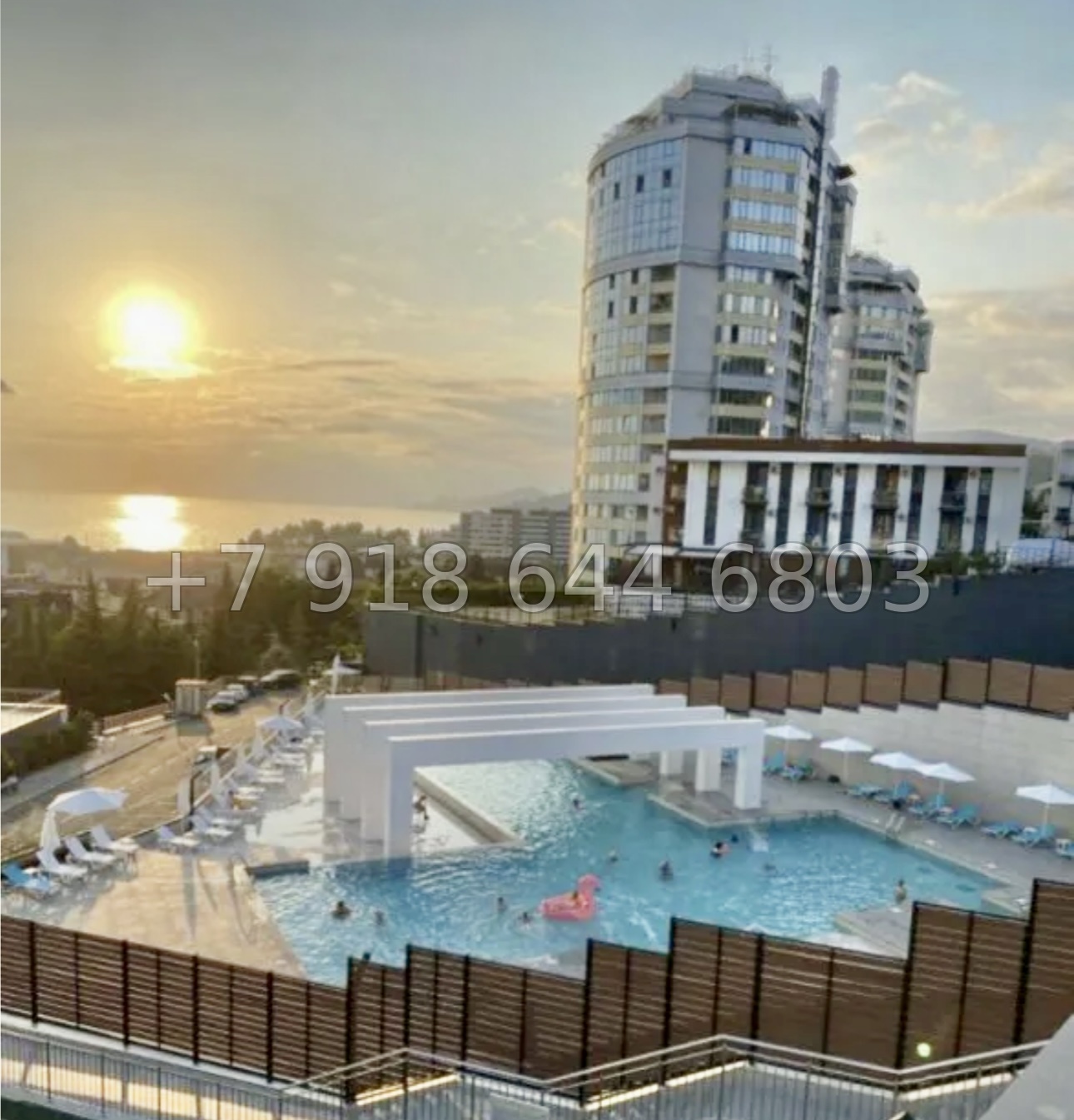 № 307 р. Квартира с видом на море Морская Симфония Адлер  - миниатюра 14