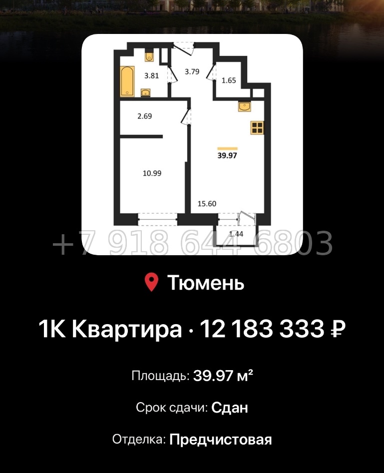 № 3. Европейский берег 2.0 Тюмень  - миниатюра 36