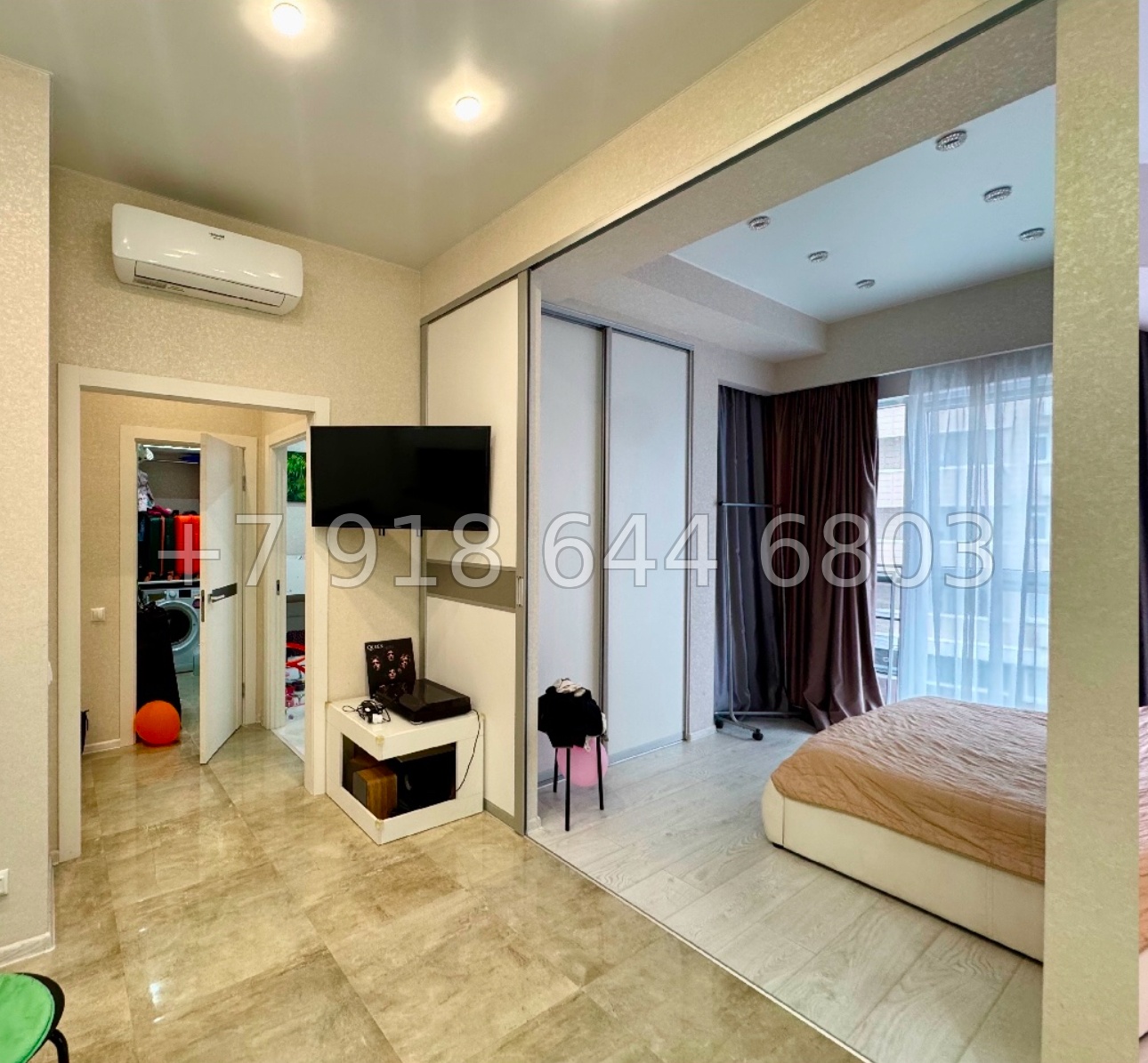 № 237 р. Двухкомнатная Квартира у моря в Сочи ЖК Посейдон  - миниатюра 9