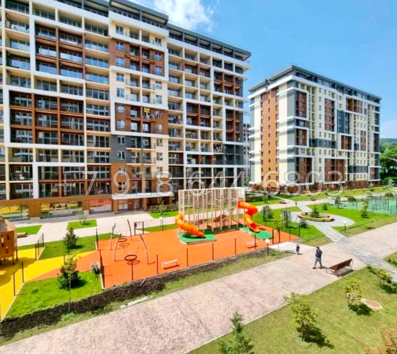 № 160 р. Квартира с видом на море в ЖК Каравелла Португалии Сочи  - миниатюра 18